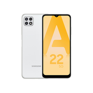 Samsung Galaxy A22 Blanc 5G - Publicité