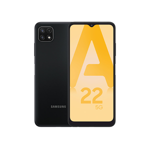 Samsung Galaxy A22 128Go Gris 5G - Publicité