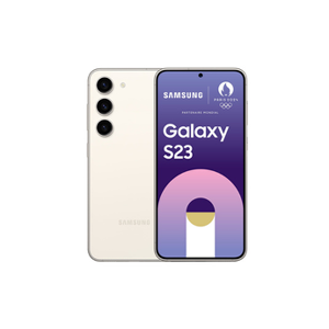 Samsung Galaxy S23 128Go Creme 5G - Publicité
