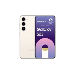 Samsung Galaxy S23 256Go Creme 5G - Publicité