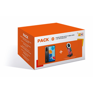 Xiaomi Pack Redmi Note 11 128Go Gris + Kit Influenceur - Publicité