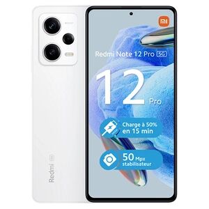 Xiaomi Redmi Note 12 Pro 128Go Blanc 5G - Publicité