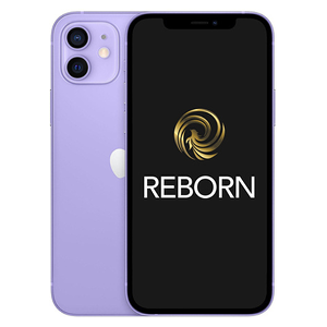 Reborn iPhone 12 64Go Mauve 5G Reconditionne Grade A - Publicité