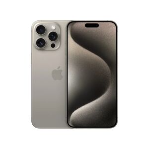 Apple iPhone 15 Pro Max (5G) 256 Go, Titane naturel, Débloqué - Neuf