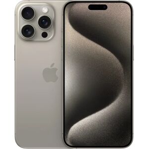 Apple iPhone 15 Pro Max (5G) 1 To, Titane naturel, Débloqué - Neuf - Publicité