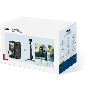 Pack Smartphone Crosscall Action X5 5.45  Double SIM 64 Go Noir avec Perche télescopique X-Stick Noir - Neuf - Publicité