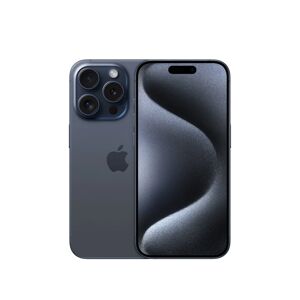 Apple iPhone 15 Pro (5G) 128 Go, Titane bleu, Débloqué - Reconditionné - Publicité