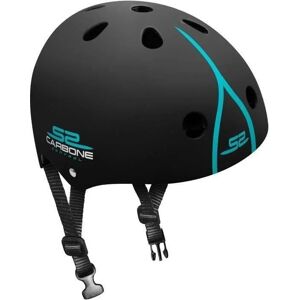 Casque Skate - STAMP - SKIDS CONTROL CARBONE - Taille ajustable - EPS/ABS - Enfant - Neuf