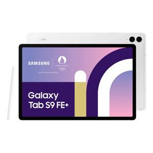 Samsung Galaxy Tab S9 FE+ 12.4 , 256 Go, Argent - Neuf - Publicité