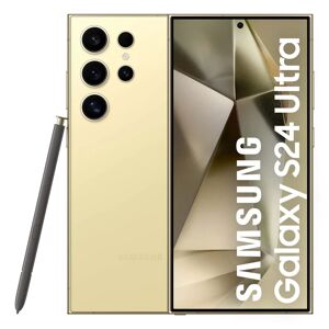 Samsung Galaxy S24 Ultra (5G) 1To, Ambre Titane, Débloqué - Neuf - Publicité