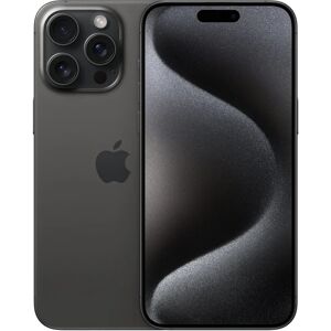 Apple iPhone 15 Pro Max (5G) 256 Go, Titane noir, Débloqué - Neuf