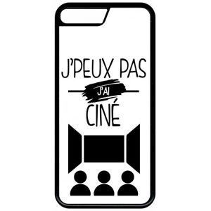Coque Iphone 7+ - J Peux Pas J Ai Cin 1 - Noir - Publicité