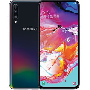 Samsung Galaxy A70 A7050 6,7 "Smartphone 6+128G Snapdragon 675 Octa Core 20: 9 ecran de perte d'eau NFC CellPhone Noir laser - Publicité