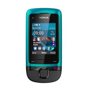Nokia C2-05 0.3MP Caméra Gsm 900/1800 Unlocked Cell Phone Slide - UE - Publicité