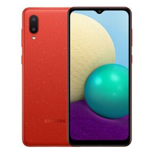 Samsung Galaxy A02 3/32 Go Double SIM - Rouge - Publicité