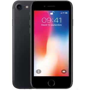 APPLE iPhone 7 32 Go noir de jais reconditionné Grade éco + Coque - Publicité