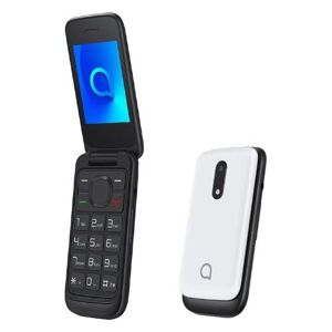 Alcatel 2057D Téléphone portable senior 2G Blanc Pure White - Publicité