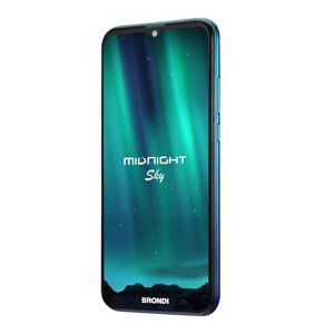 Brondi Midnight Sky 15,2 cm (6') Double SIM Android 11 Go Edition 4G USB Type-C 2 Go 16 Go 2500 mAh Bleu, Vert - Publicité