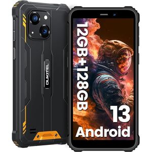 WP32 Incassable 12/128 Go 6300mAh 6" Android 13 Smartphone Dual SIM 4G/NFC/GPS/Face ID/OTG - Orange