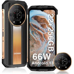 DOOGEE S110 Incassable 22GB+256GB 6,58" FHD+ 10800mAh, Android 13 Smartphone OTG/GPS/NFC - Or - Publicité