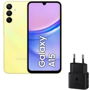 Samsung Galaxy A15 4/128GB Azul Libre + Cargador - Publicité