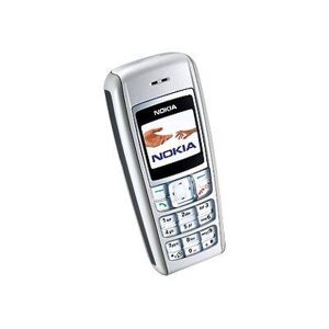 Nokia 1600 Argent clair - Publicité