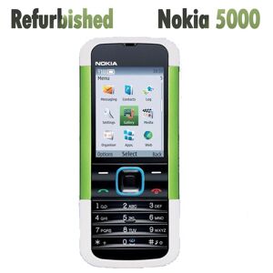 Téléphone portable Nokia 5000 d origine remis à neuf - Publicité