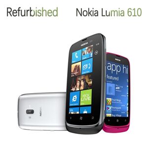 Téléphone portable Nokia Lumia 610 reconditionné avec appareil photo 5MP d origine - Publicité