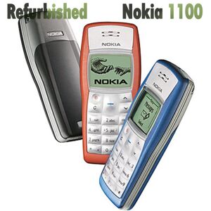 Téléphone portable Nokia 1100 débloqué d origine remis à neuf - Publicité