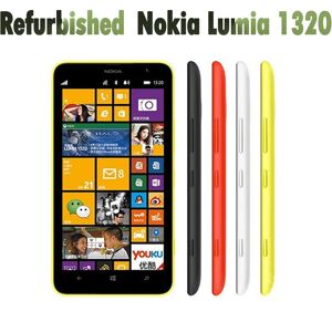 Nokia remis à neuf débloqué d'origine Nokia Lumia 1320 Dual Core 6,0 pouces 5MP caméra 8 Go ROM 1 Go de RAM téléphone portable - Publicité