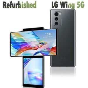 Téléphone portable LG Wing 5G d origine remis à neuf, 8 Go de RAM, 128 Go/256 Go de ROM - Publicité