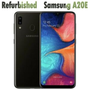 Téléphone portable Samsung Galaxy A20e A202F remis à neuf, double SIM, Android 13.0MP, 5,8 pouces, 32 Go, 3 Go de RAM - Publicité