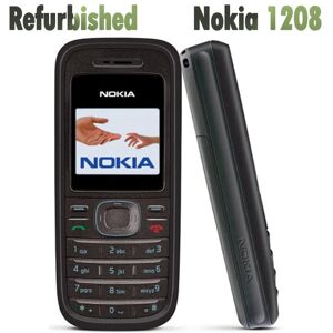 Téléphone portable Nokia 1208 d'origine remis à neuf - Publicité