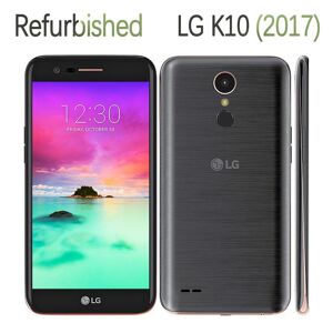 LG K10 reconditionné (2017) Téléphone portable débloqué, 16 go, 2 go de RAM, 4G LTE, octa-core, caméra arrière, 13mp, 5.3 pouces - Publicité