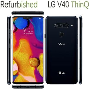 Téléphone portable d origine LG V40 ThinQ remis à neuf, 6,4 pouces, 6 Go de RAM, 64 Go/128 Go de ROM - Publicité