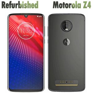 Téléphone portable d'origine Motorola Z4 XT1980-4 4 Go 128 Go ROM 6,4 '' 48MP Snapdragon 675 4G LTE remis à neuf - Publicité