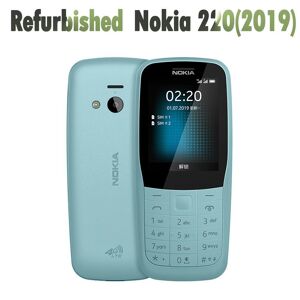 Nokia remis à neuf débloqué téléphone portable d origine Nokia 220 4G double SIM LTE 2019 - Publicité