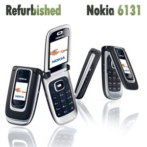 Téléphone portable Nokia 6131 d origine remis à neuf - Publicité