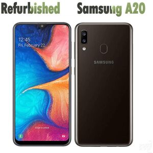 Téléphone portable Samsung Galaxy A20 A205U simple SIM / A205F double SIM 3 Go de RAM 32 Go ROM remis à neuf - Publicité