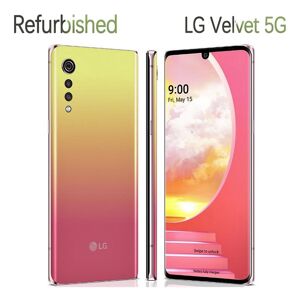 Téléphone portable LG Velvet 5G d'origine remis à neuf, 6 Go de RAM, 128 Go de ROM - Publicité