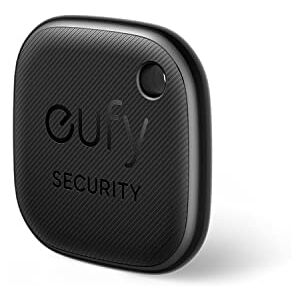 eufy Security Localisateur d’Article Bluetooth, Détecteur de clés, Traqueur pour écouteurs et Bagages, Détecteur de téléphone, Résistant à l’Eau, Fonctionne avec Apple Find My (iOS Seulement) - Publicité