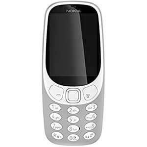 Nokia 3310 Téléphone portable débloqué GSM (Ecran 2,4 pouces, ROM 32Go, Double Micro-SIM Appareil photo 2MP) Gris - Publicité