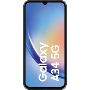 Samsung Galaxy A34 5G 128GB Awesome Graphite 16,65cm (6,6") Super AMOLED Display, Android 13, 48MP Triple-Kamera - Publicité