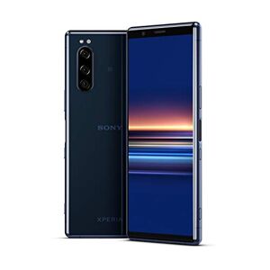 Sony Xperia 5 Smartphone débloqué 4G (Ecran 21: 9 Cinemawide OLED de 6, 1" 128 Go Double SIM Android Pie) Bleu - Publicité