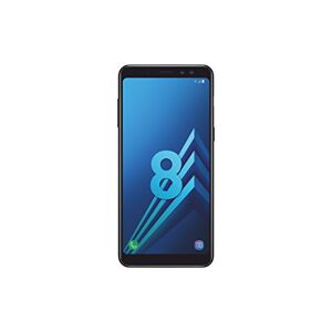 Samsung Galaxy A8 2018 Smartphone Débloqué 4G (Ecran : 5,6 pouces Nano-SIM Android 7.1 32 Go) Noir Carbone - Publicité