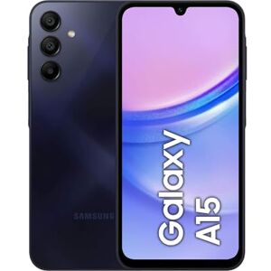 Samsung Galaxy A15 16,5 cm (6.5") Double SIM Hybride Android 14 4G USB Type-C 4 Go 128 Go 5000 mAh Noir, Bleu - Publicité