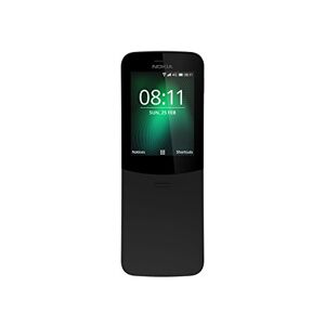 Nokia 8110 Téléphone portable débloqué 4G (Ecran 2,4 pouces, ROM 32Go, Double SIM Appareil photo 2MP) Noir - Publicité