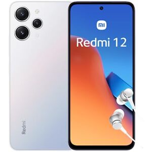 Xiaomi Redmi 12 Processeur G88, FHD+ 90Hz, 5000mAh 18W, appareil photo principal 50mp, 4+128Go, Argent Polaire (Version Française + 2 ans garantie) - Publicité