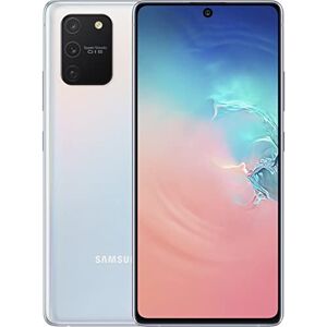 Samsung Galaxy S10 Smartphone portable débloqué 4G (Ecran : 6,1 pouces 128 Go Double Nano-SIM Android) Blanc - Publicité