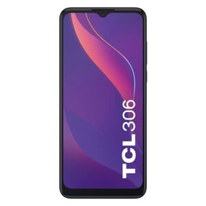 TCL 306 Smartphone 4G 3Go RAM+32Go Téléphone Portable Écran 6,52"HD+IPS Triple Caméra 13MP+2MP(Prof.)+2MP(Macro) Batterie Longue Durée 5000mAh Processeur Octacore Helio G25 Space Gray - Publicité